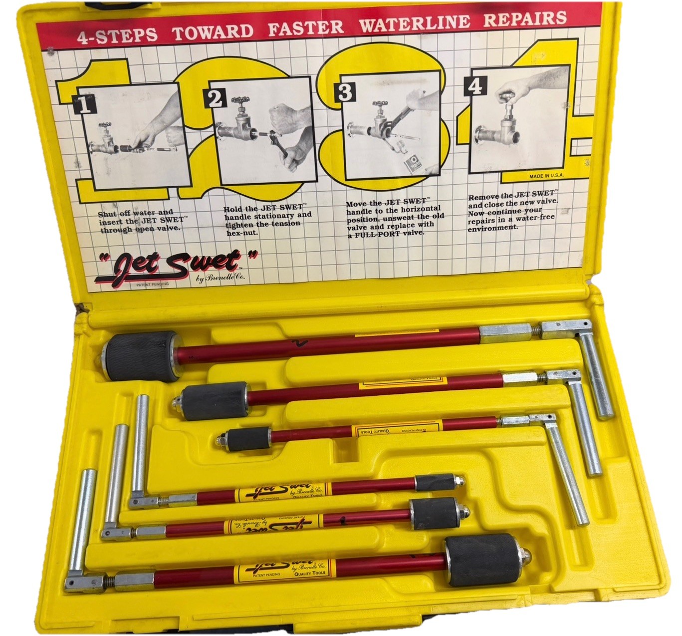 Jet Swet 6100 Brenelle Plumbing Plug Tool Set