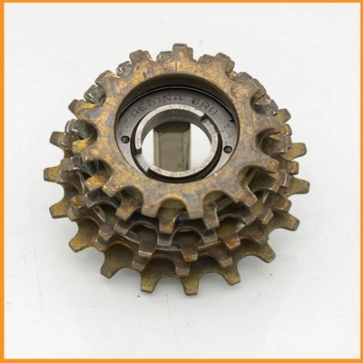REGINA GOLD 13-19 FREILAUF 6 GANG RENNRAD VINTAGE GEWINDE ITA ISO 80S ORO - Bild 1 von 4