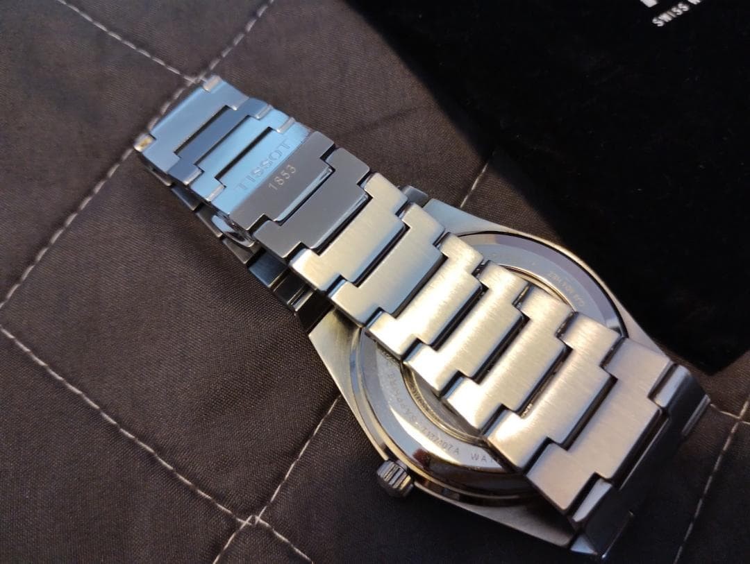 Tissot PRX Powermatic 80 Stainless Steel Men's Watch Blue Dial Used