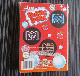 Bubble Bobble NES Nintendo Game Complete In Box and Instruction Manual Rare Game