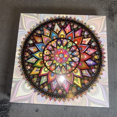 Graamiens geometrisches buntes Mandala - 1000 Teile Puzzle ungeprüft 