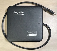 Plugable USB-C Dual HDMI Mini Docking Station DisplayLink. Model USBC6950PDZ