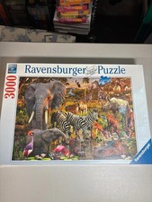 NIB Ravensburger 3000 piece African Animal World Jigsaw Puzzle