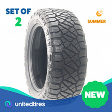 Set Of 2 New 27555r20 Nitto Ridge Grappler 117t