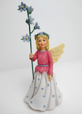 Vtg DEMDACO Wildflower Angels Larkspur for July by Kathy Killip 2002
