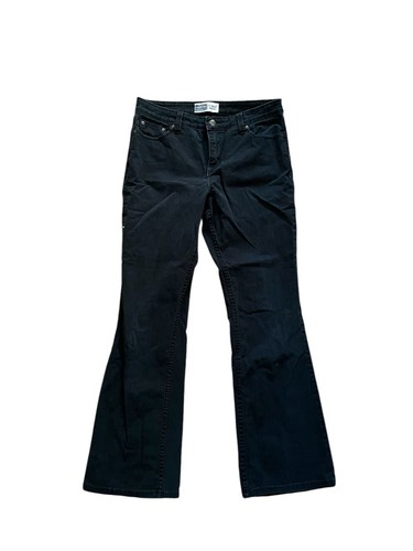Lee Signature At Waist Straight Leg Women’s Dark Wash Blue Jeans Size 12