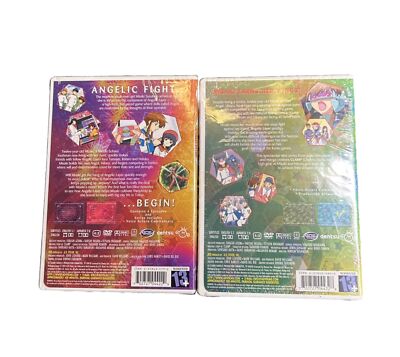 Angelic Layer V1 V2 On a Wing and a Player DVD (ADV Sealed 