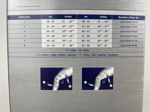 Rodillera Bauerfeind GenuTrain S como NUEVA | Talla 2 derecha titanio salud - Imagen 4 de 16