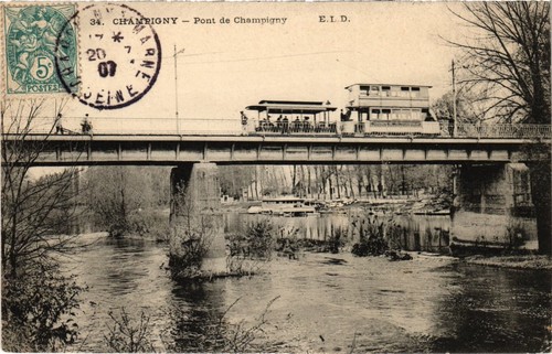 CPA Champigny panorama (1363953