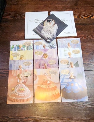 Annies Calendar Bed Doll Society The 1997 Collectors Series Complete Set Vintage - Picture 5 of 19