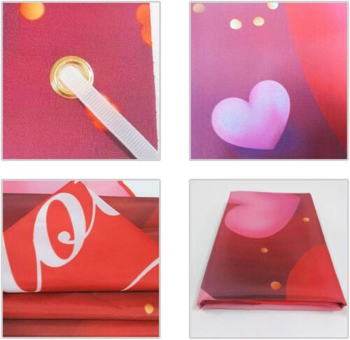 Large Happy Mother'S Day Banner, Mother'S Day Red Heart Decoration Banner, Mothe - Picture 4 of 6