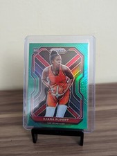 2021 Panini Prizm WNBA Iliana Rupert GREEN Prizm RC Rookie Las Vegas Aces #100