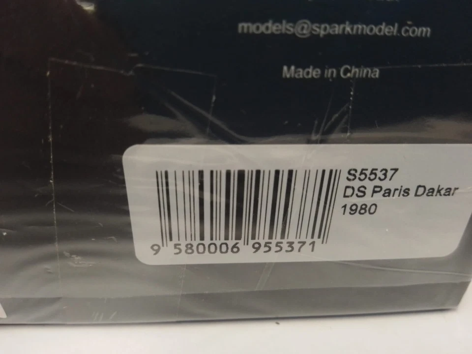Spark Citroen DS23 #106 Roncin Bizet Paris Dakar 1980 1/43 S5537 - Immagine 3 di 3