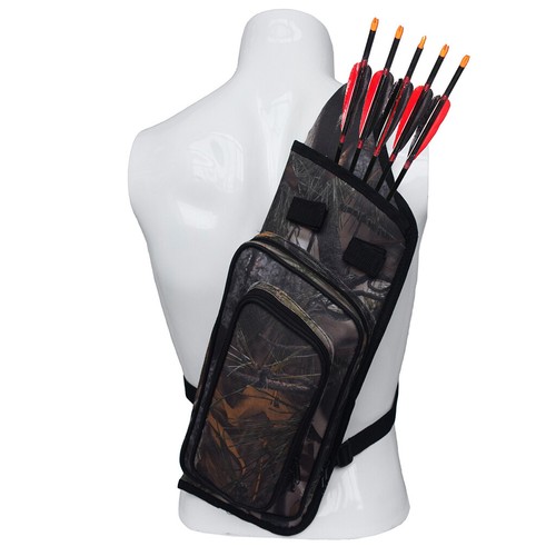 Archery Quiver Backpack Hunting Bag Compound Recurve Bow Holder - Picture 4 of 14