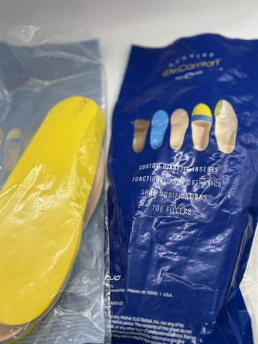 2 Sets Dr. Comfort Custom Diabetic Shoe Inserts Insoles Women Sz 7.5 NEW (f) - Picture 5 of 5