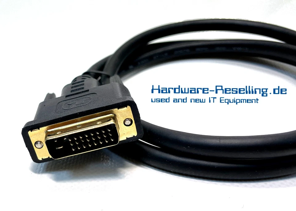 DELOCK HDMI zu DVI 24+1 Kabel bidirektional 1,0 m Schwarz  85652 - Bild 3 von 4