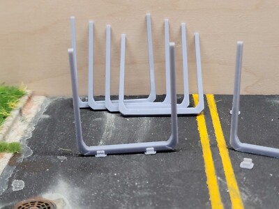 LOGGING TIMBER PIPE BUNKS / UPRIGHTS FOR TRAILERS SCALE 1:50 HIGH DETAIL QTY:8