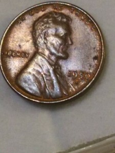 U.S. 1950 S. MINT COPPER WHEAT PENNY CIRCULATED