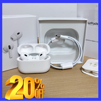 #ad Apple Headphones Pro 2nd Generation Bluetooth Headsets Rightamp;.LeftCharging Box $31.99