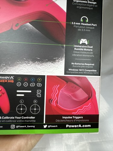 Controlador con cable para Xbox Series X|S - rojo, con licencia oficial para Xbox - Imagen 8 de 9