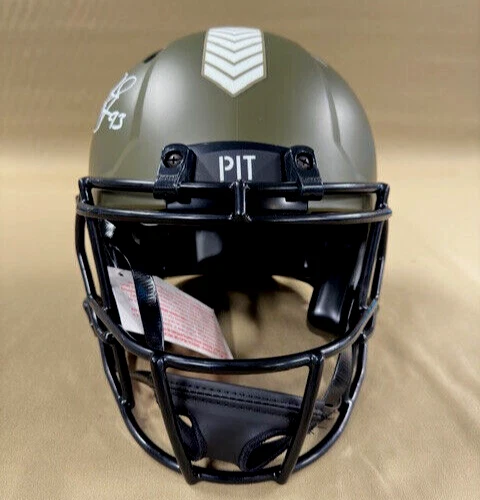 Troy Polamalu Signed Steelers F/S Salute Speed Authentic Helmet - Beckett W Holo - Image 4 of 4