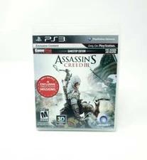 Assassin's Creed III GameStop Edition (Playstation 3) PS3 Complete CIB w/Manual