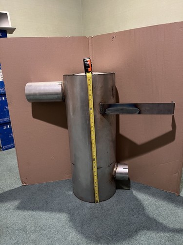 New Cummins Exhaust Muffler - P/N: 0155-4598 - Picture 8 of 13