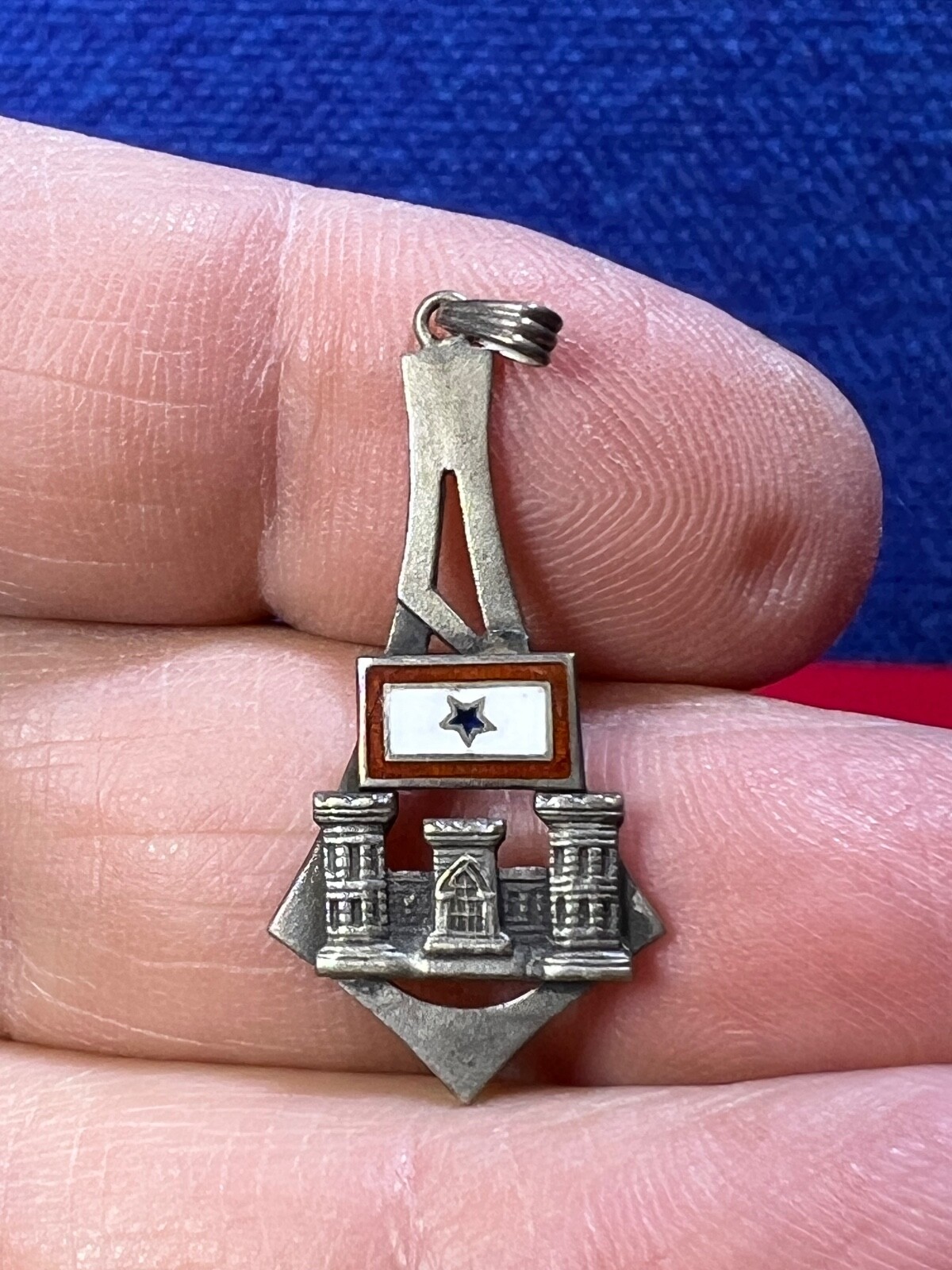 ‼️L 👀K‼️ MILITARY PIN HOME FRONT PATRIOTIC AE316 *SWEETHEART PIN*. WW2