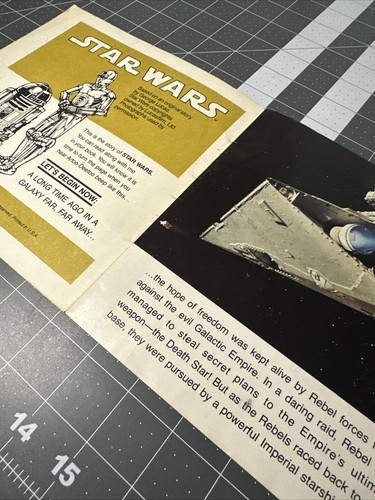 Vintage 1979 Star Wars 24 Page Read-Along Book And Record - 33 1/3 RPM R2-D2 - Bild 4 von 4