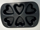 Vintage Nordic Ware Heart Cakelet Cake Pan Cast Iron Heavy