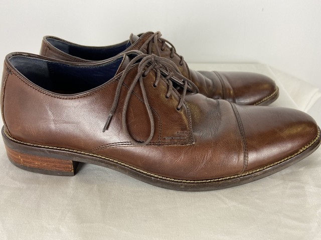 Mens Cole Haan Williams Cap Toe Oxford - British Tan Leather Size 12 C12337 for sale online | eBay