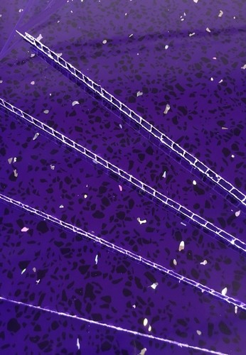 White, Black, Red or Purple Sparkle Bathroom Cladding PVC Shower Wet Wall Panels - Picture 50 of 60