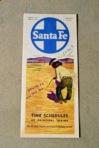 Santa-Fe-Schedules-of-Principle-Trains-Jan-10-to-April-25-1954