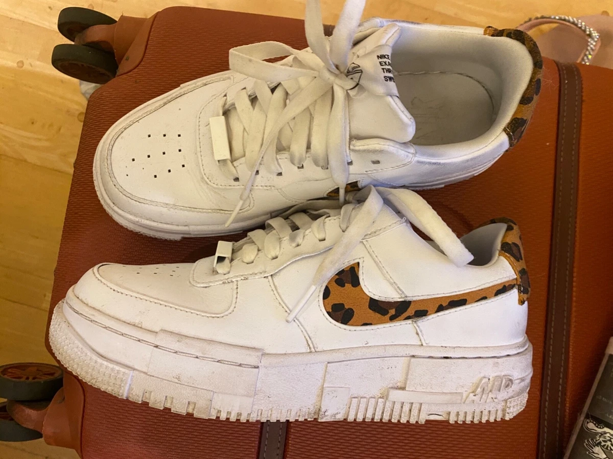 Nike air hotsell force leopard print