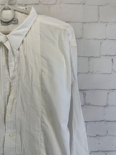 CHRISTIAN DIOR CHEMISES DRESS MEN SHIRT LONG SLEEVE ORIGINAL SIZE 17/33 - Picture 4 of 12