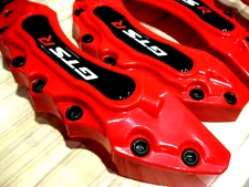 4 PCS Brake Caliper Covers for Infiniti Set KIT front rear sport left right red