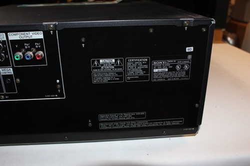 VINTAGE Sony DVP-CX850D 200 Mega Disc Explorer 200 CD DVD Changer & Remote - Picture 10 of 12