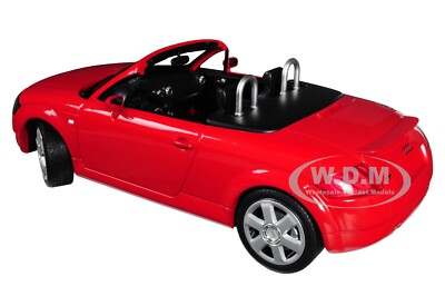MINICHAMPS Audi TT Roadster ミニカー 1999 AUDI TT ROADSTER RED LTD 300 PCS 1/18 DIECAST CAR BY