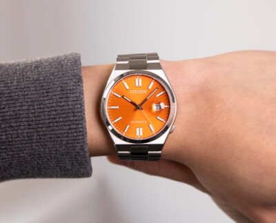 Citizen NJ0151-88Z Tsuyosa Orange Automatic Stainless Steel Men's
