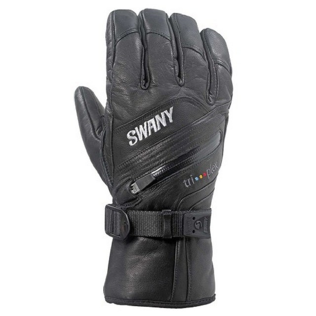 NEW! Swany SX78M XClusive Men's Ski Snowboard Gloves Color Black Size