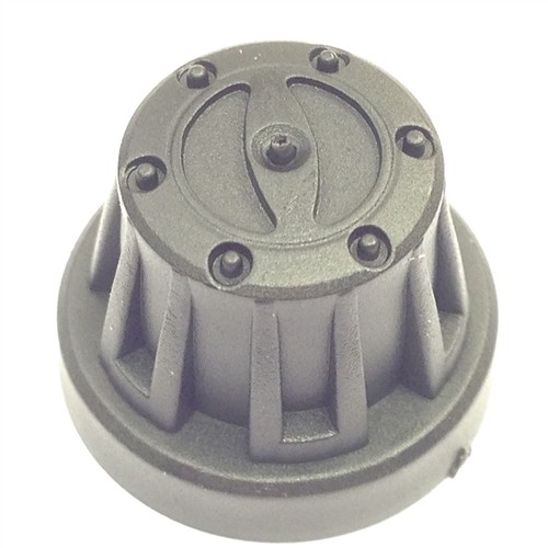 Axial Scale Hub Cover Sets 4pc CAX8079 Fits all SCX10 axles thread Black Hubs - Picture 2 of 5