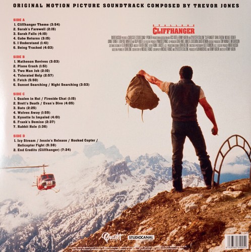 Trevor Jones – Cliffhanger (1993) Complete Score 2LPs / Newly Remastered - Bild 3 von 3