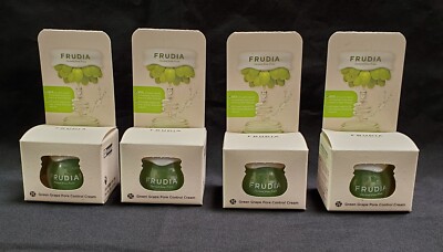 FRUDIA Green Grape Pore Control Face Cream 10g/.35oz  (Pack of 4)