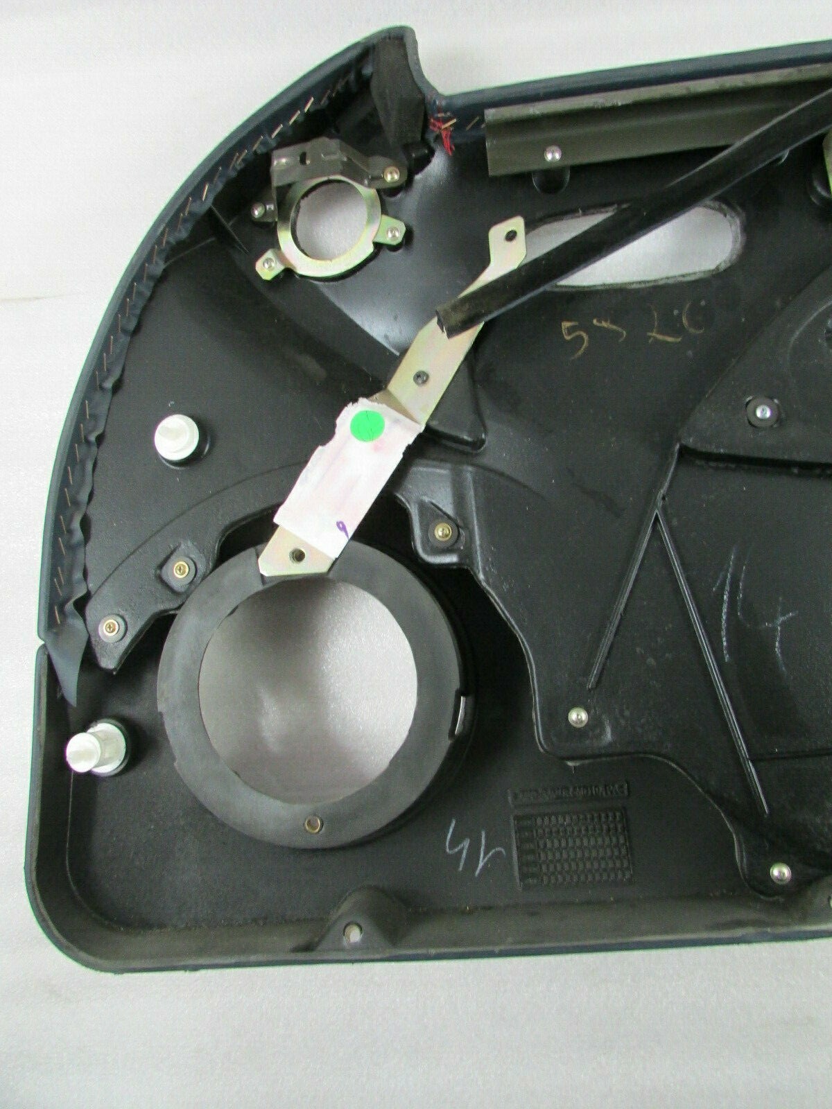 Maserati Coupe, LH, Left Front Door Inside Door Panel, Blue,  P/N 667739