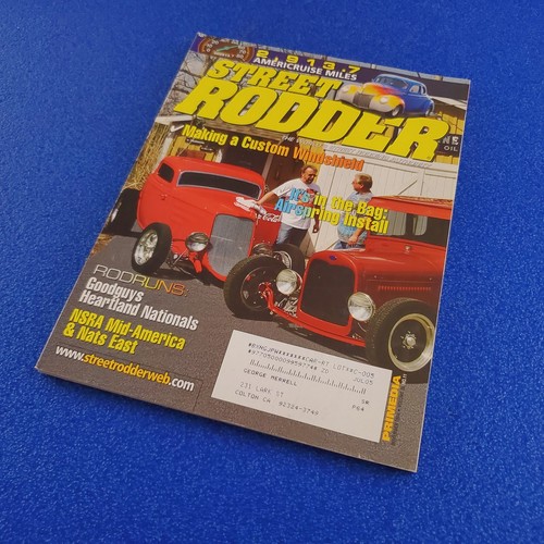 STREET RODDER: MAKING A CUSTOM WINDSHIELD IT'S IN THE BAG NOV 2004 MAGAZINE - Picture 2 of 11