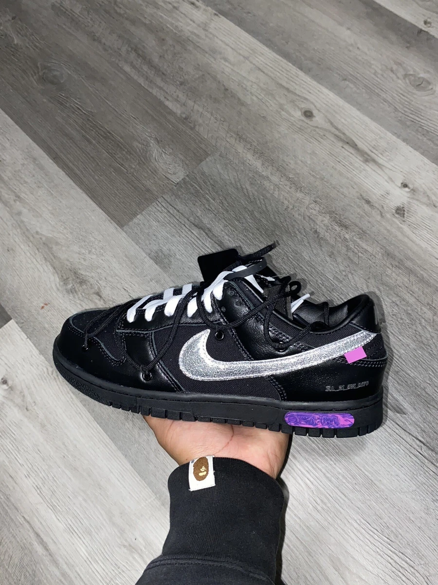 off white dunks black