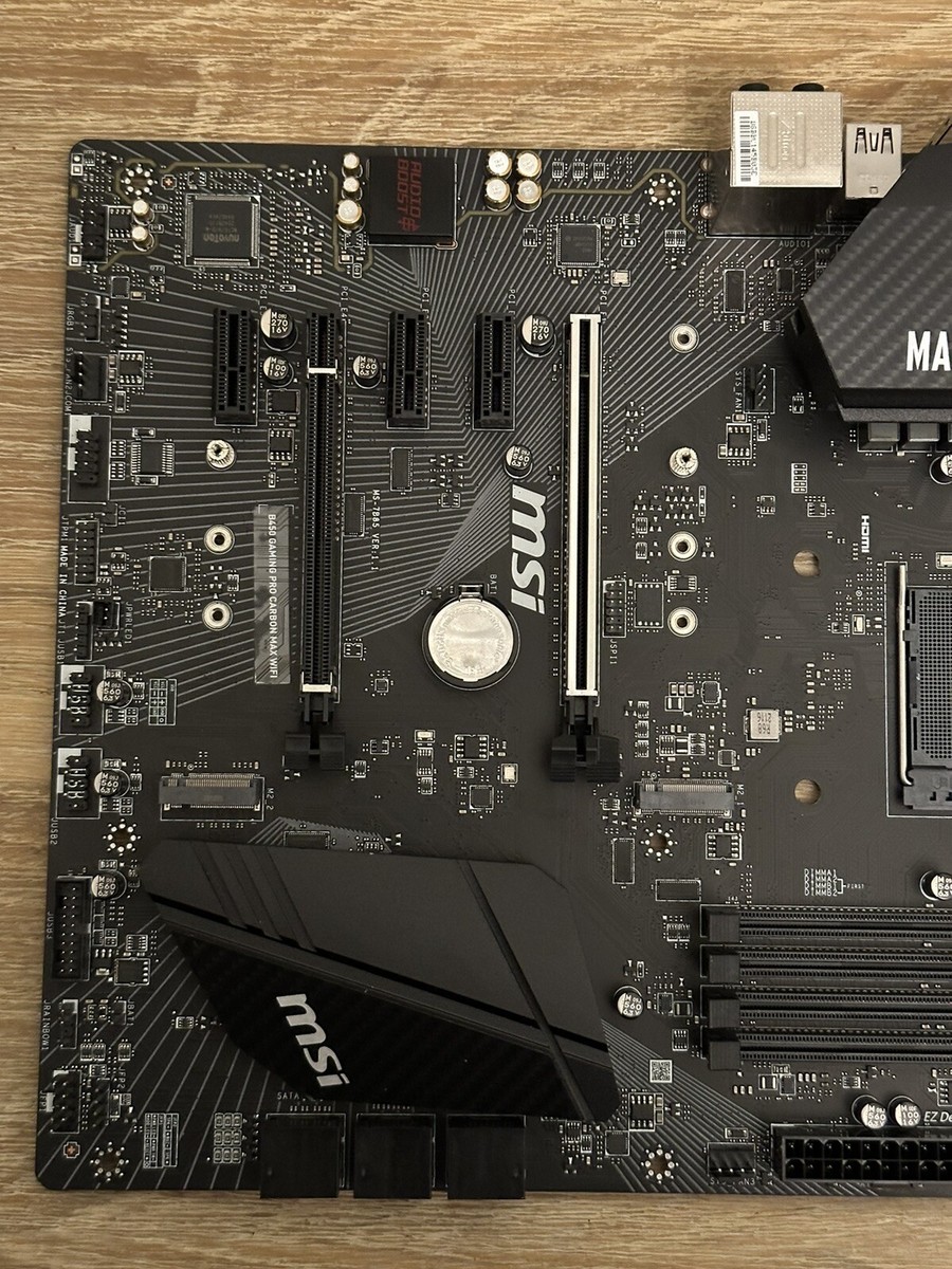 Wi Fi Msi B450 Pro Carbon Ac Motherboard B450 Carbon Pro Wifi Msi