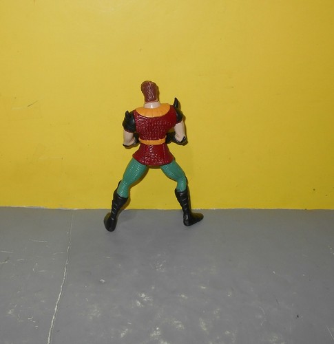 1995 DC Kenner Legends of Batman Crusader Robin 5" Action Figure - Picture 2 of 2