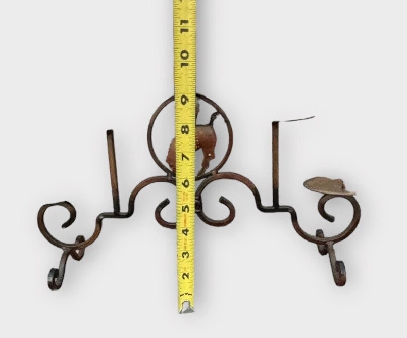 Western Cowboy Candle Holder Candelabra Rodeo Country Horse Decor - Image 4 of 4