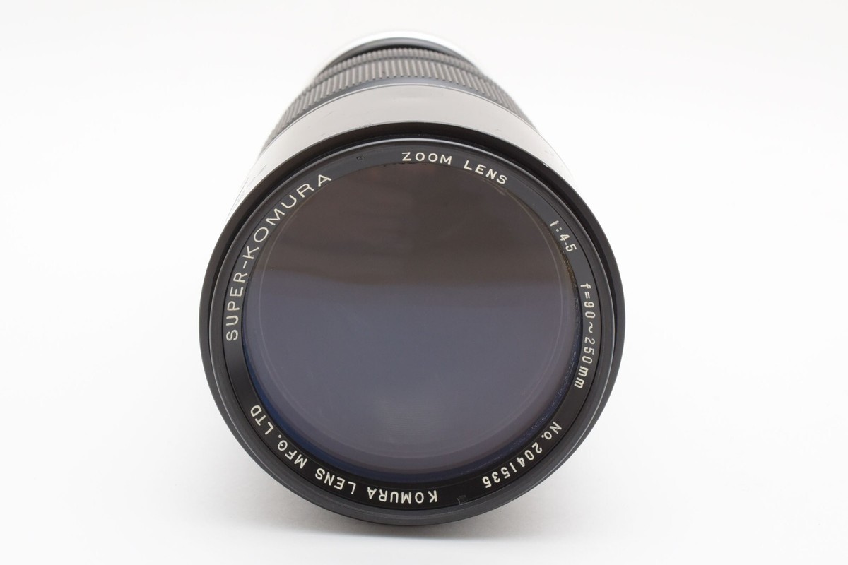 4SDM64 Komuranon 925 レンズ 90〜250mm f/4.5 Sankyo Kohki Super-Komura 90-250mm F/4.5 | LENS-DB.COM